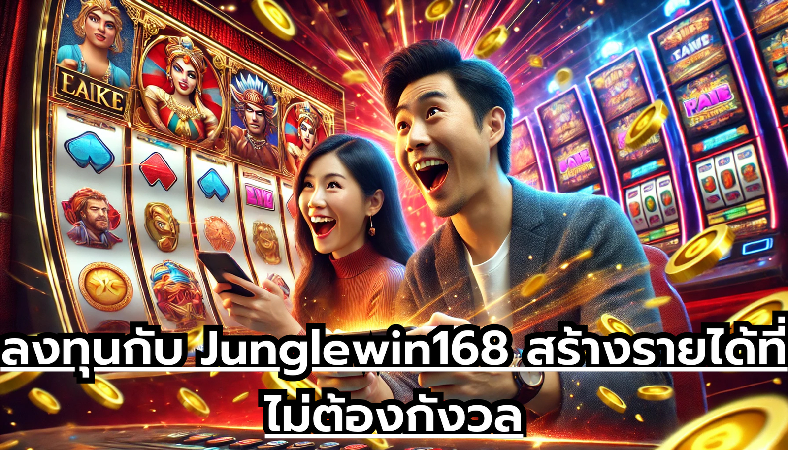 ลงทุนกับ Junglewin168 สร้างรายได้ที่ไม่ต้องกังวล