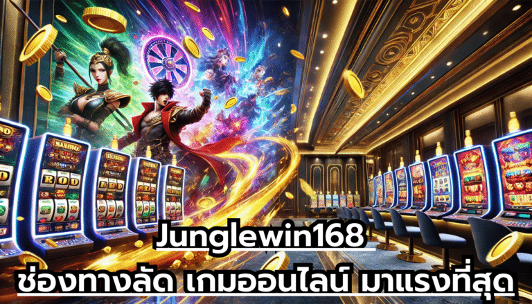 Junglewin168 ช่องทางลัด เกมออนไลน์ มาแรงที่สุด