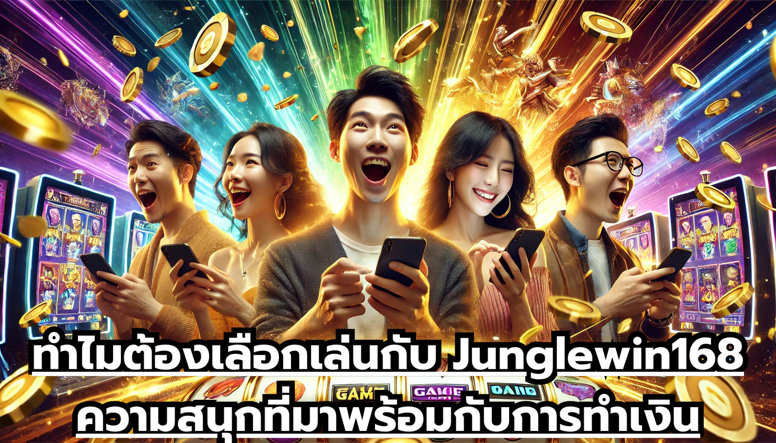 ทำไมต้องเลือกเล่นกับ Junglewin168 ความสนุกที่มาพร้อมกับการทำเงิน