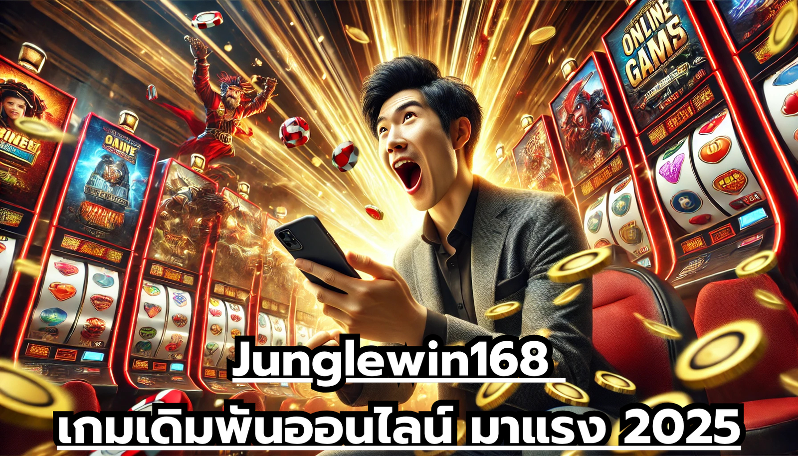 Junglewin168 เกมเดิมพันออนไลน์ มาแรง 2025